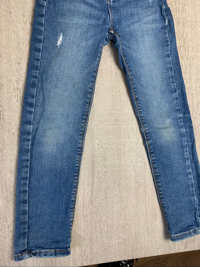 Jean slim avec usures  - taille 6 ans 116 cm - photo numéro 3