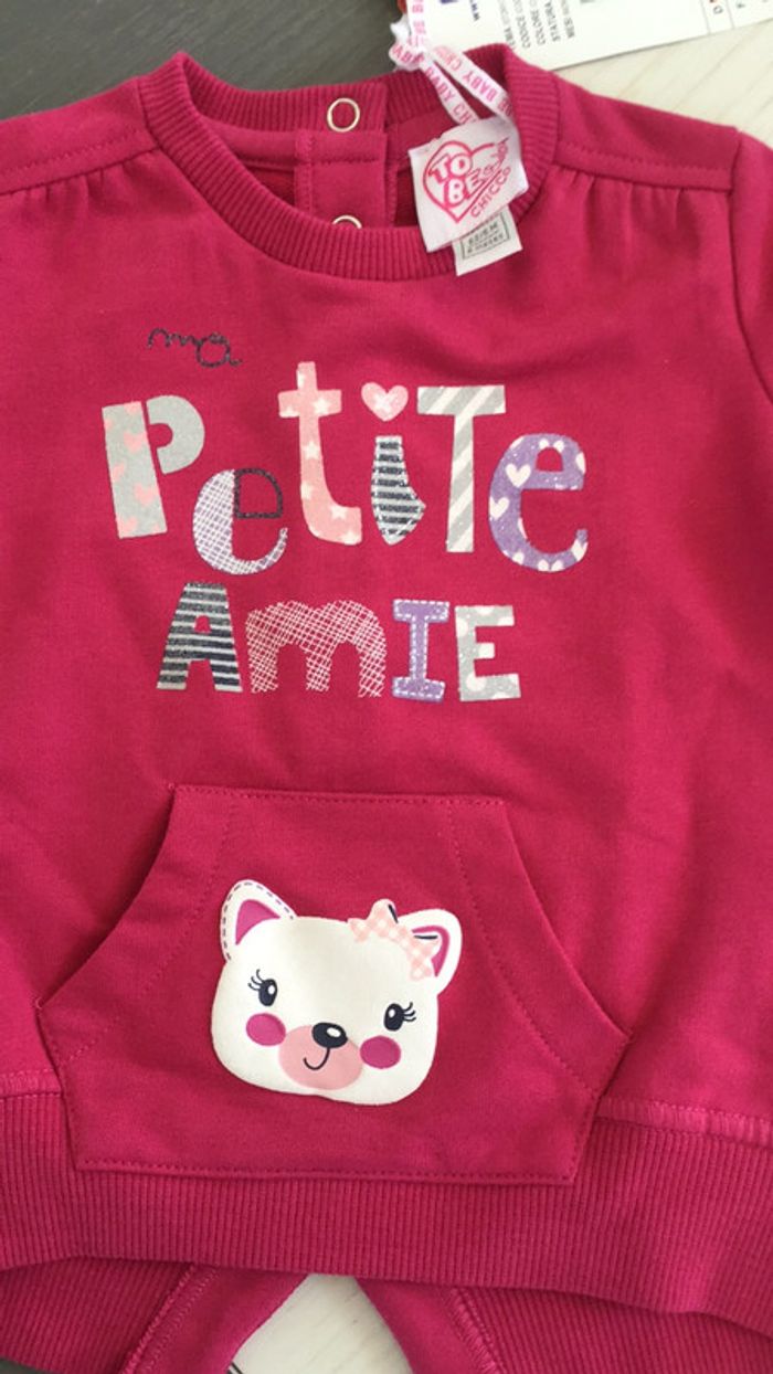 Sweat 6 mois neuf Chicco - photo numéro 3