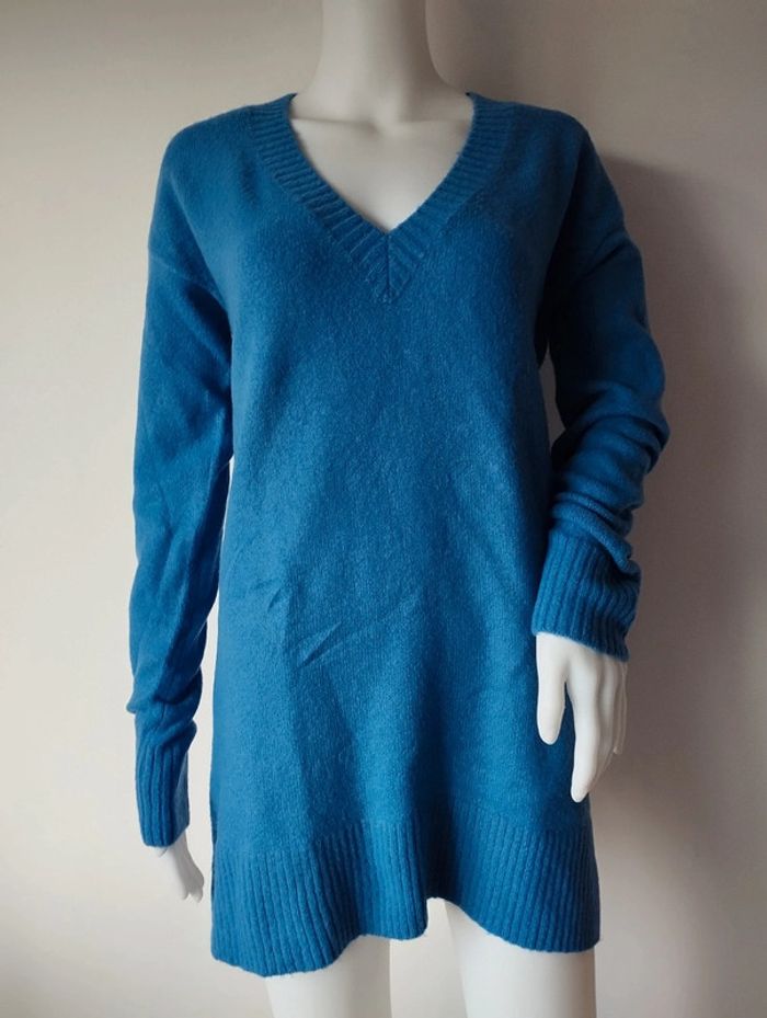 Pull long col V Blancheporte taille 46
