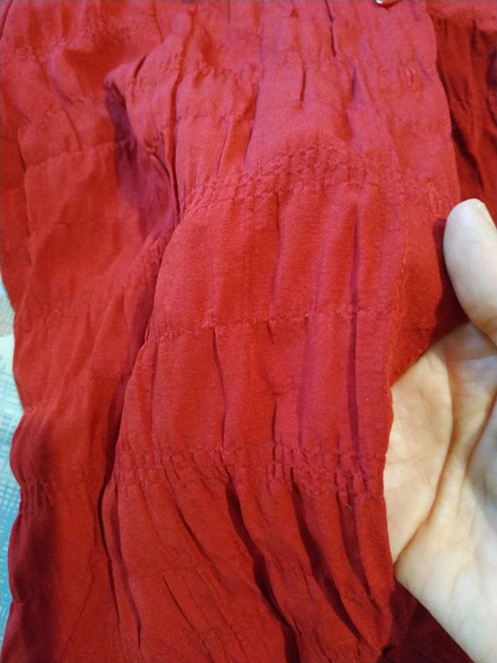 Chemisier effet froissé jacqueline riu taille 2 - photo numéro 5