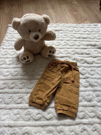 Pantalon cargo marron tape à l’œil 3 mois