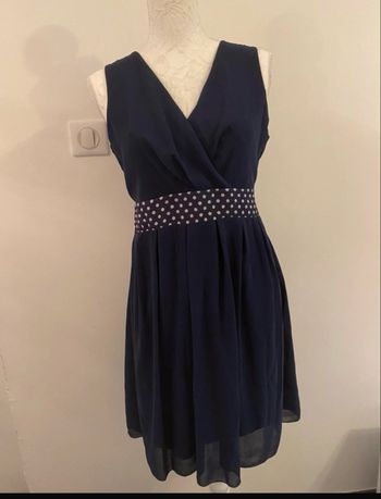 Robe ceinturée cache cache taille 38