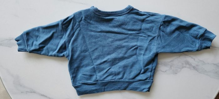 Pull bleu Petit Bateau 6 mois - photo numéro 3