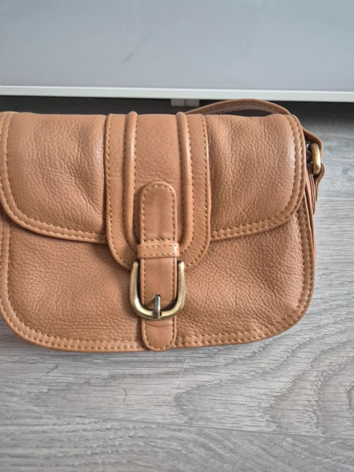 Sac bandoulière en cuir San Marina - photo numéro 4