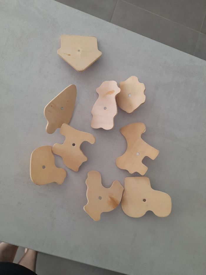 Lot pièces puzzle motricité montessori - photo numéro 9