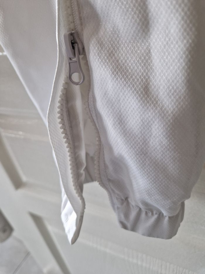 Bas pantalon jogging blanc taille L - photo numéro 6