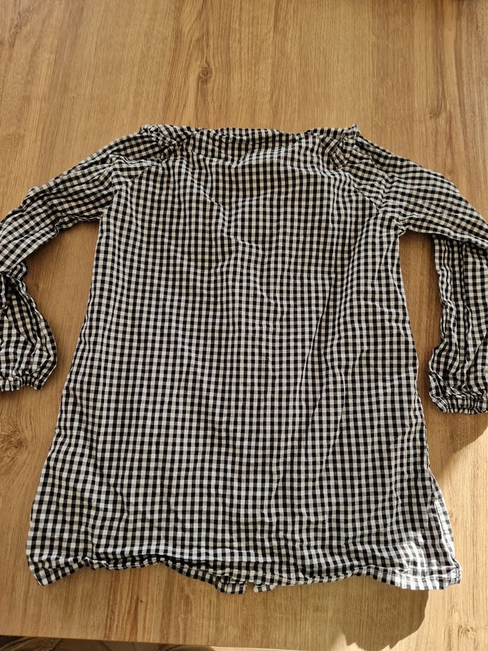 Robe Chemise Fille Vichy Vertbaudet 6 ans - Style Chic et Décontracté - photo numéro 3