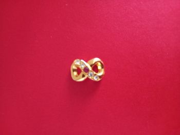 Pendentif fantaisie signe infini