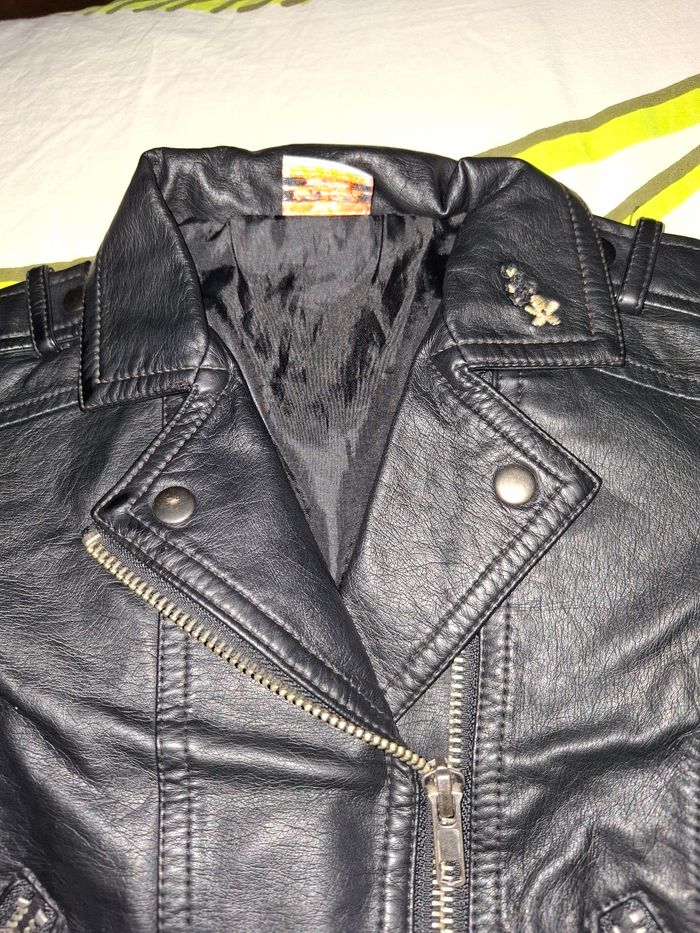 Veste noir fille - photo numéro 2