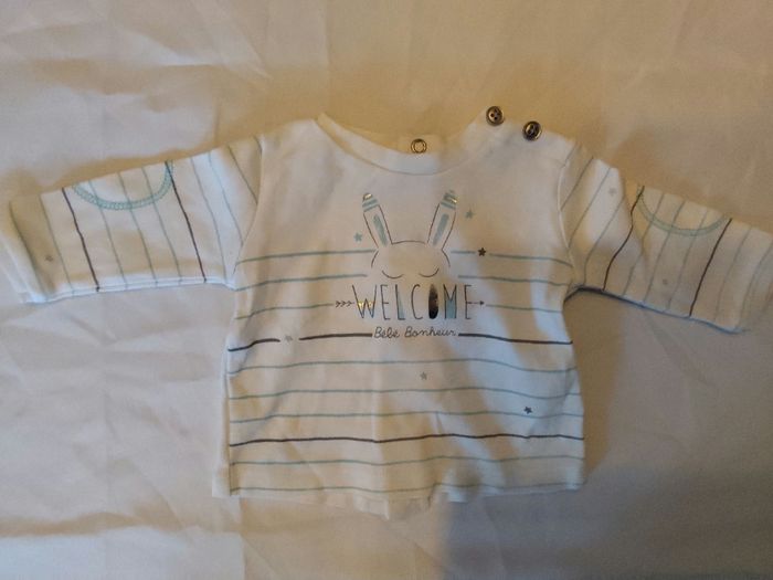 Hauts manche longues Bébé / 1 mois - photo numéro 5