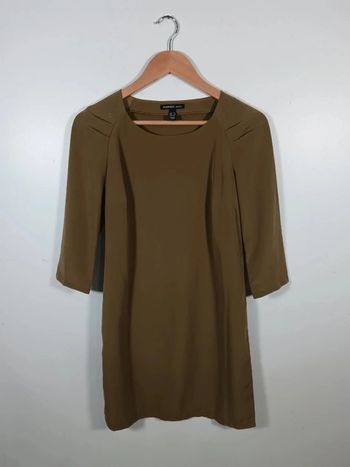 C6 robe kaki Mango XS
