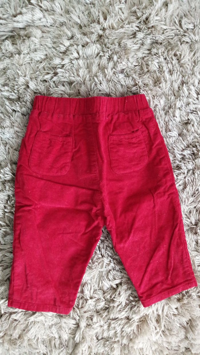 Pantalon en velours 6 mois - photo numéro 3