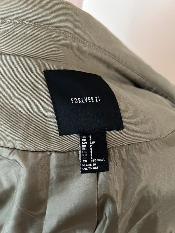 Veste légère, kaki, Forever 21 - photo numéro 15