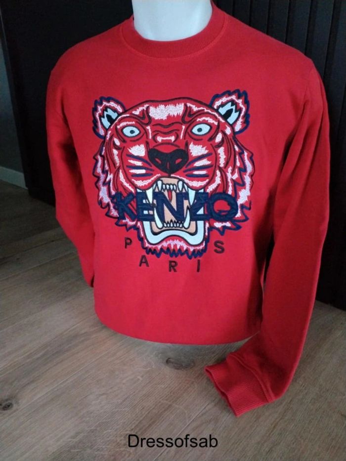 Crewneck Kenzo Brodée Homme