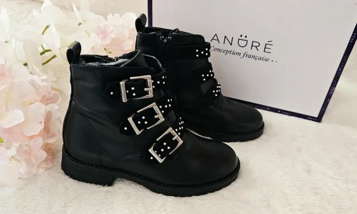 Bottes Bottines Cuir Zip André T29