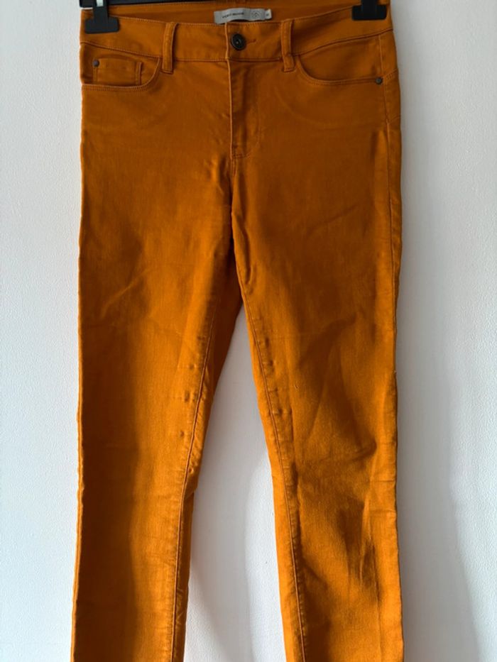 🦋 Jolie jeans skinny femme orange Taille XS 🦋 - photo numéro 2