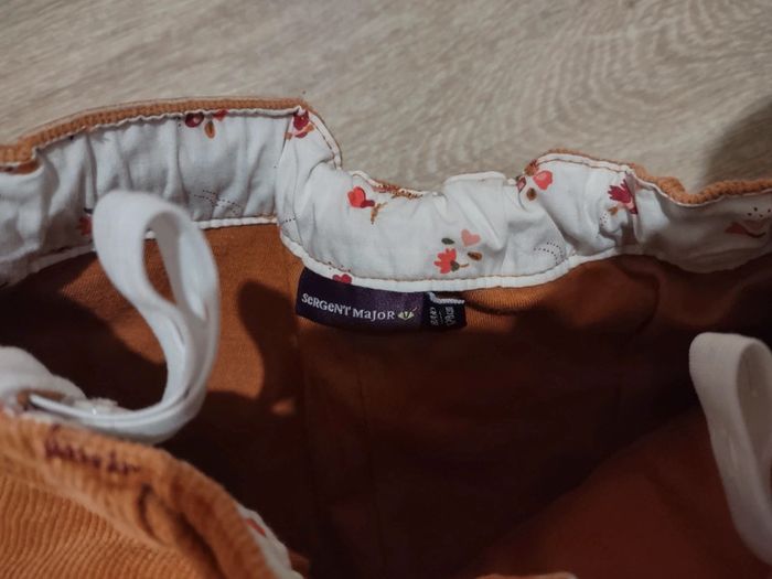 Pantalon en velours Camel Sergent major - photo numéro 3