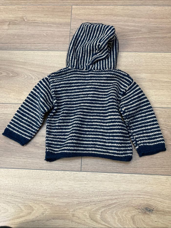 Pull rayé 6 mois - photo numéro 2