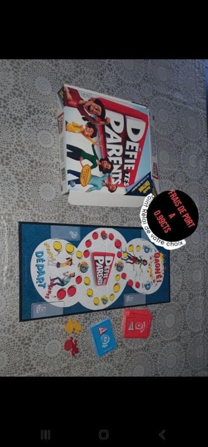 Jeux de société DEFI TES PARENTS DES 6 ANS spinmaster