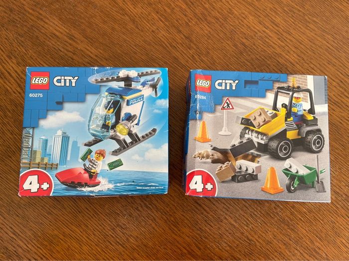 Lot de deux boîtes lego city 60275 et 60284 Neuves