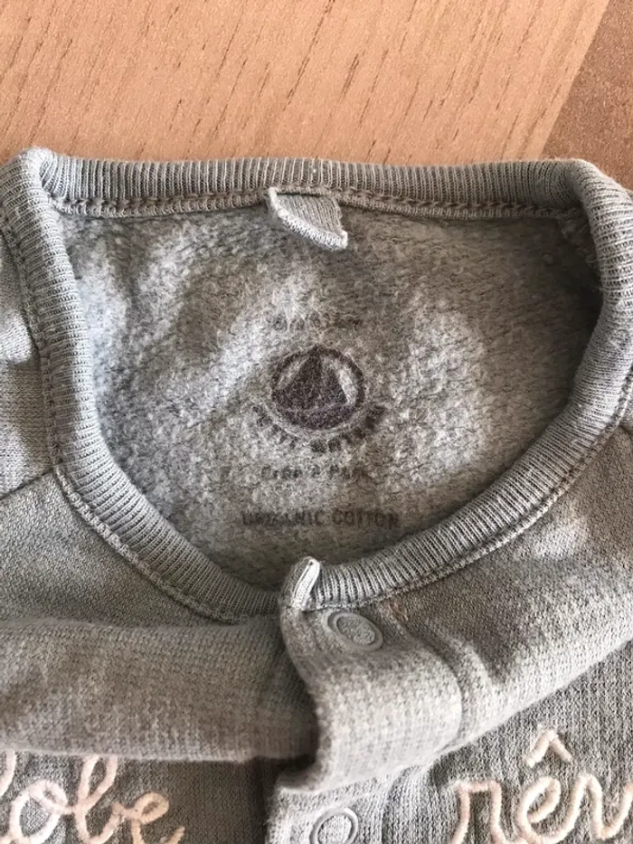 Combinaison en molleton Petit Bateau 6 mois - photo numéro 4