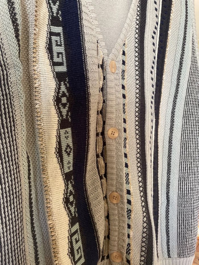 Cardigan sans manches Vintage Taille M Bibo - photo numéro 3