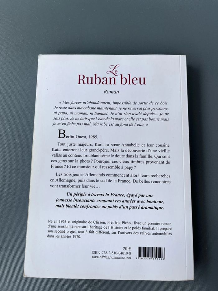 Le ruban bleu - Frédéric Pichou - photo numéro 2