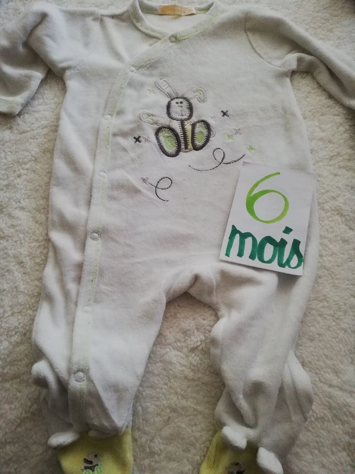 Pyjama une pièce garçon 6 mois