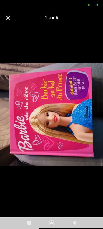 Lot 6 livres Barbie