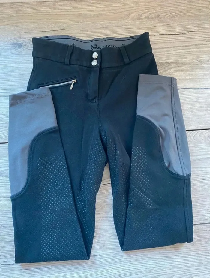 Pantalon Equilibre  Taille 36  –  Très  bon état  – Full Grip Noir - photo numéro 2