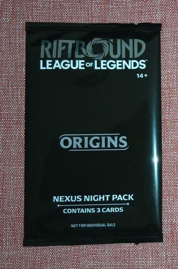 RIFTBOUND Booster Nexus Night – 1ère édition Origins (SCELLÉ)