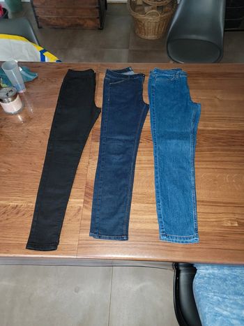 Lot de 3 jeans femme 38