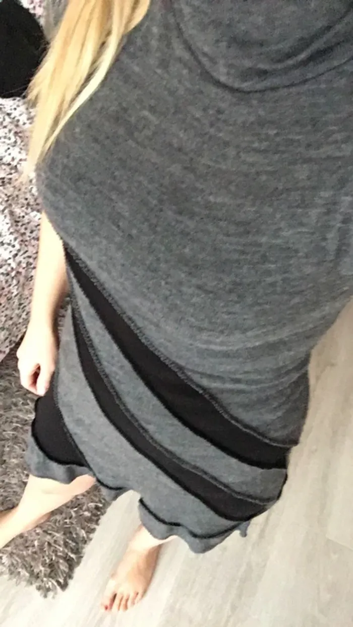 Robe asymétrique sans manches - photo numéro 3
