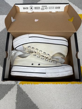 Converse à plateforme | Beige | Taille 37