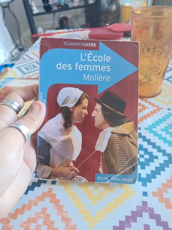 Livre Molière l'école des femmes