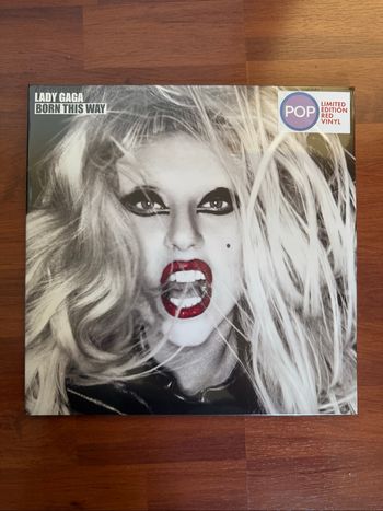 Born this Way Lady Gaga - Vinyle rouge édition limitée NEUF sous blister
