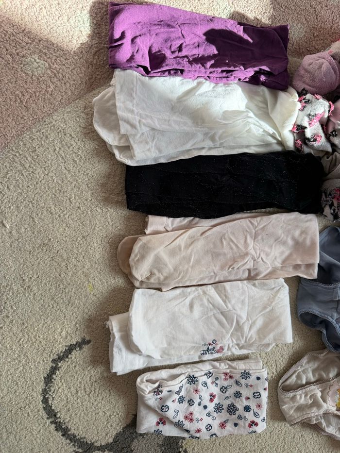 Lot de 55 sous vêtements fille 2-3 ans - photo numéro 4