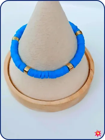 Bracelet perles Heishi – Tendance bohème été