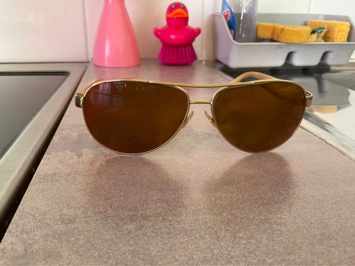 Lunettes de soleil Ralph Lauren beige - photo numéro 9