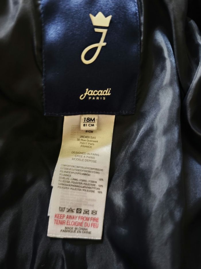 Manteau fille bleu - photo numéro 4