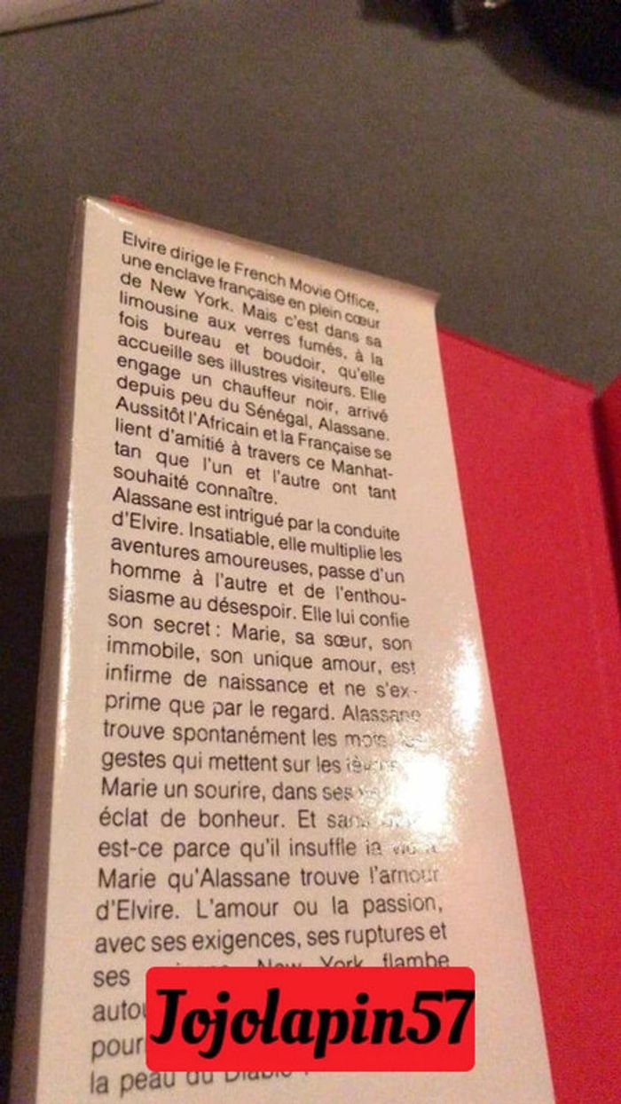 Livre Sur la Peau du diable - photo numéro 2