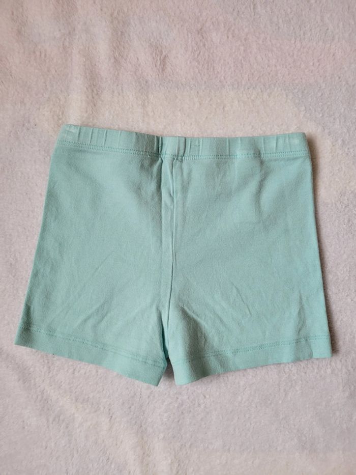 Short cycliste fille bleu 5-6 ans - photo numéro 3