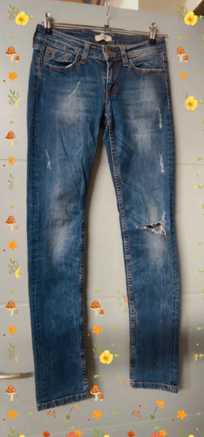 Lot 6 jeans femme taille 36/S - photo numéro 7