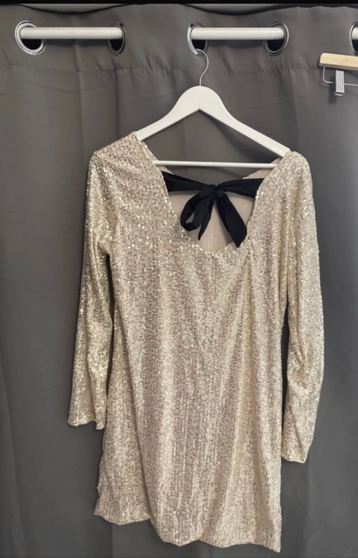 Robe à paillettes femme