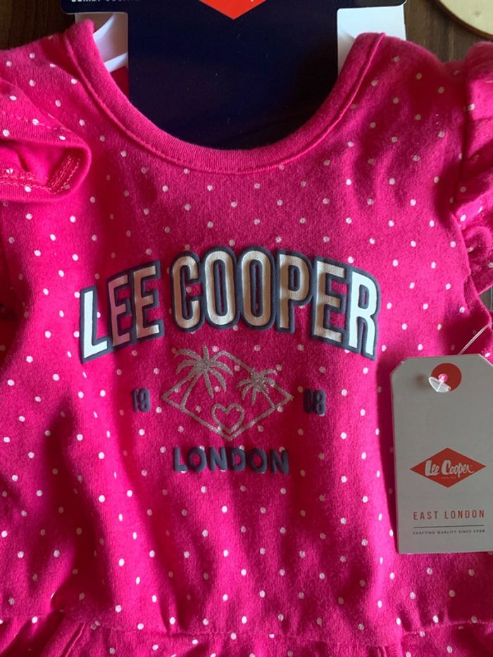 Combi short 9 mois fille Lee Cooper - photo numéro 2