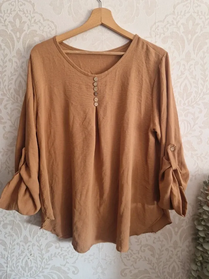 Blouse camel