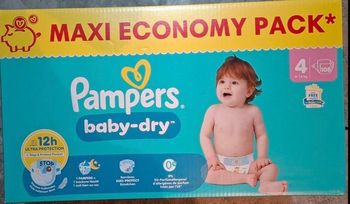Pampers Baby dry taille 4