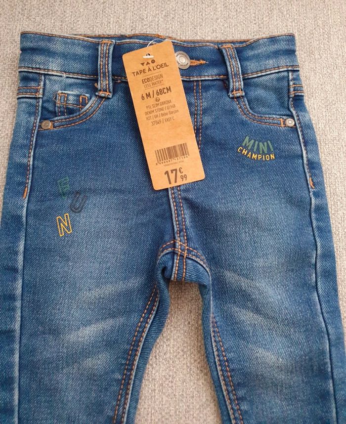Boy: Jean mini champion 6 mois - photo numéro 6