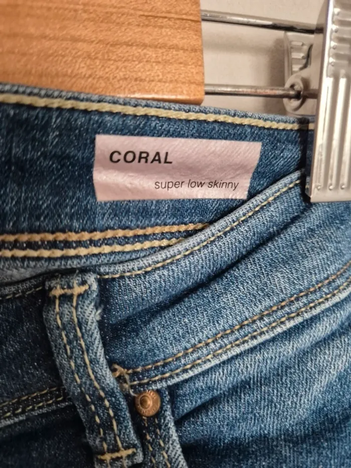 jean Super skinny low  Only W30 L34 - photo numéro 4