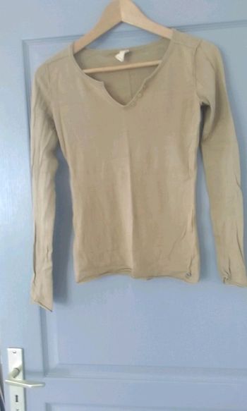 Pull ocre bonobo taille s    1